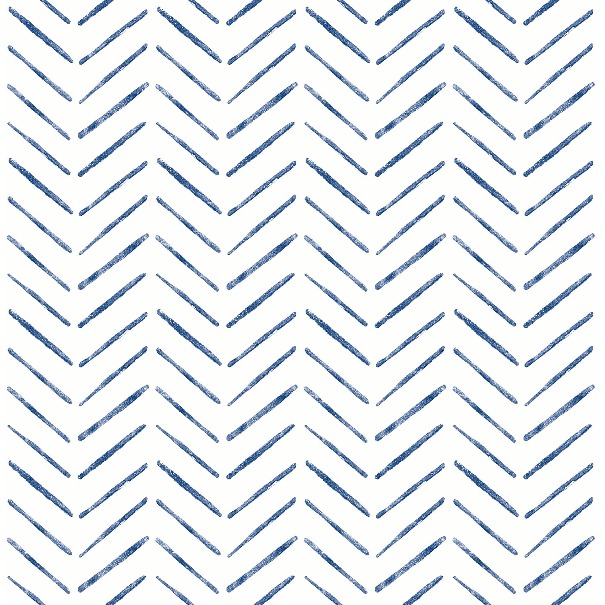 NuWallpaper Indigo Holden Peel & Stick Wallpaper
